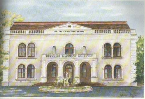 STELLENBOSCH, UNIVERSITEITSDORP LANGS DIE EERSTERIVIER - HERINE FOURIE & PHILIP CROUSE (1998)