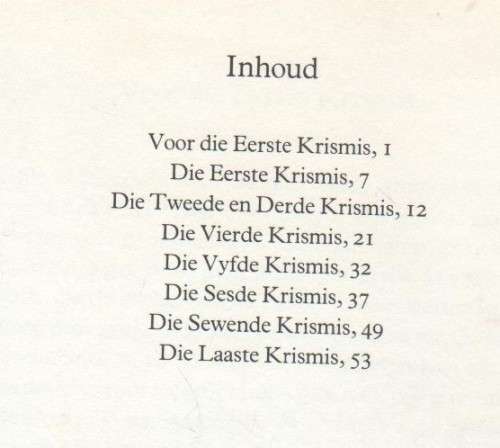 DIE KRISMISKINDERS, ILLUSTRASIES: CORA COETZEE - C J LANGENHOVEN (1 DE DRUK 1978)