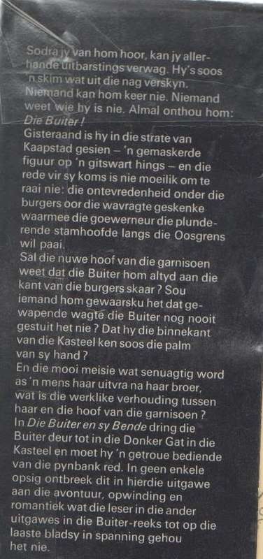 Die Buiter en sy Bende - Gerrie Radlof (2 DE UITGAWE 1973)