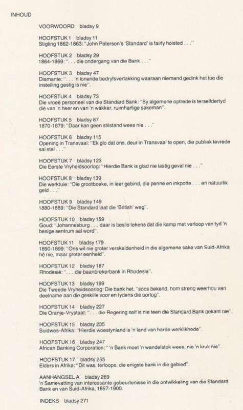 'N BAANBREKERBANK IN 'N BAANBREKERLAND - STANDARD BANK - CAROLYN TERRY (1979)