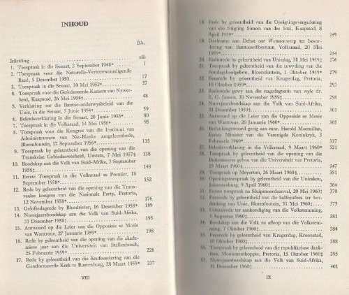 VERWOERD AAN DIE WOORD 1948 -1962  - PROF A N PELZER (1 STE DRUK 1963)