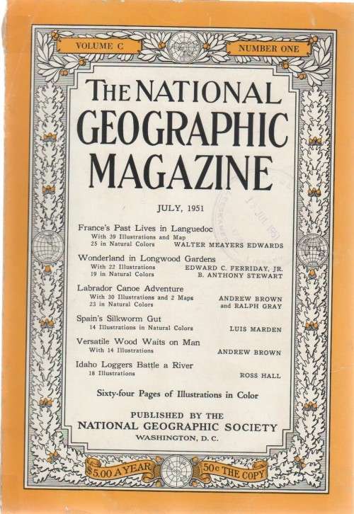 THE NATIONAL GEOGRAPHIC MAGAZINE, JULY 1951 - VOL C, NUMBER 1