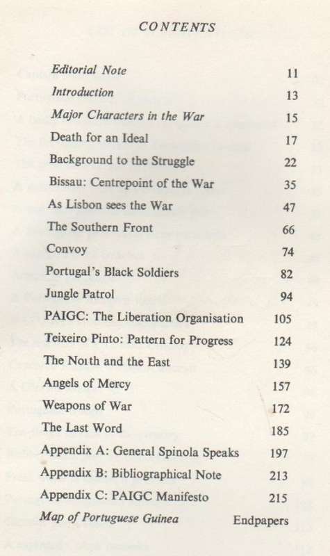 PORTUGAL`S GUERILLA WAR, THE CAMPAIGN FOR AFRICA - A L J VENTER (SIGNED 1973)
