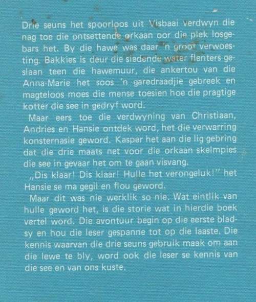 DIE VISTERMANNE STRAND - J A LUCKHOFF (2 DE UITGAWE 1980)