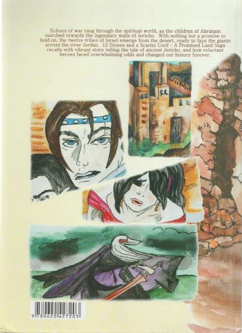 12 STONES AND A SCARLET CORD, A PROMISED LAND SAGA - ABRAM F CELLIERS AND CAROLIEN CELLIERS (1987)