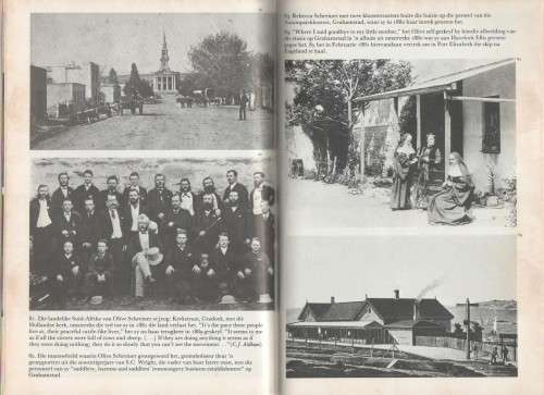 OLIVE SCHREINER `N LEWE IN SUID-AFRIKA 1855 - 1881 - KAREL SCHOEMAN (1 STE UITGAWE 1989)