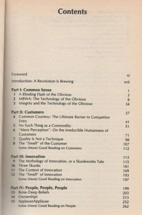 A PASSION FOR EXCELLENCE, THE LEADERSIP DIFFERENCE - TOM PETERS (1988)