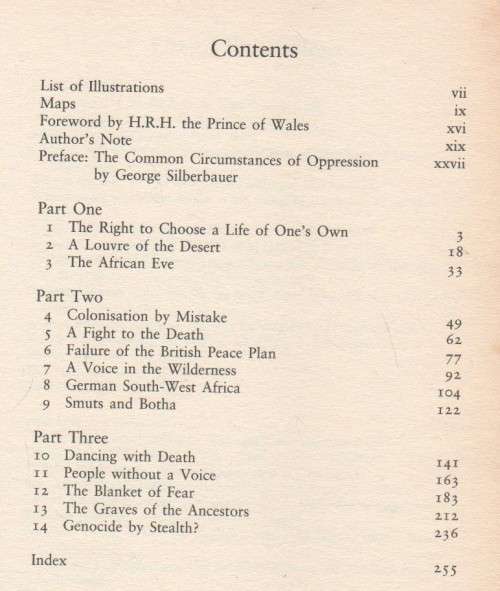 THE BUSHMEN OF SOUTHERN AFRICA, SLAUGHTER OF THE INNOCENT - SANDY GALL (2002)