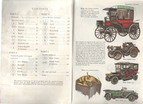 SET OF FOUR BOOKS IN SLIPCASE, CARS OF THE WORLD - J D SCHEEL