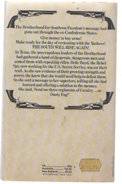 THE SOUTH WILL RISE AGAIN - J T EDSON (CORGI WESTERN , NO.69 - 1978)