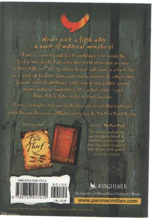 THE FIRE THIEF FIGHTS BACK - TERRY DEARY (2007)