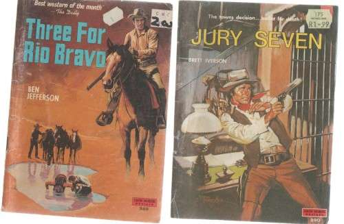 FOUR ARIZONA WESTERN PAPERBACKS (CAFE BOOKS)