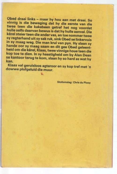 POLISIE EN SWERWER-SPEURDER REEKS, NO. 35 VREES VANNAG - GERRIE RADLOFF (KAFEE BOEKIE)