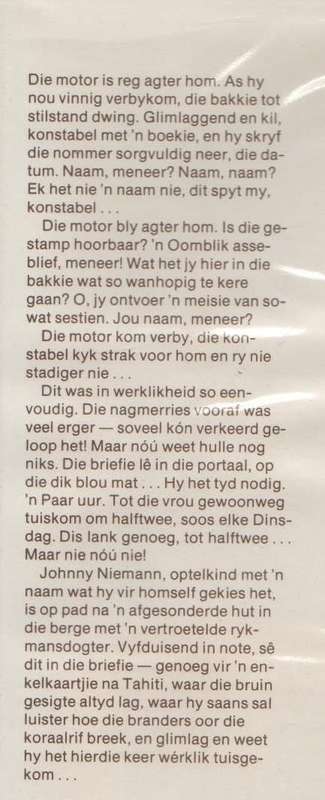 PLEK VAN DIE BRUIN GEESTE - ELSABE STEENBERG (1 STE UITGAWE 1975)
