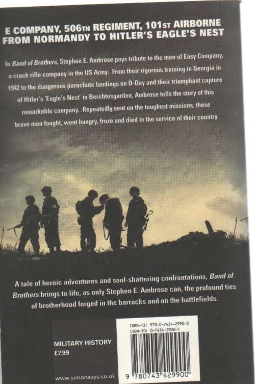 BAND OF BROTHERS STEPHEN E AMBROSE (2001)