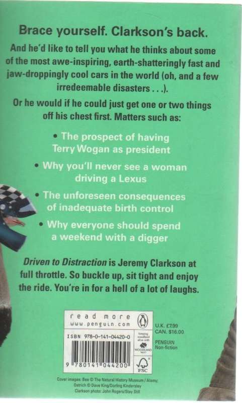 DRIVEN TO DISTRACTION - JEREMY CLARKSON (2009)