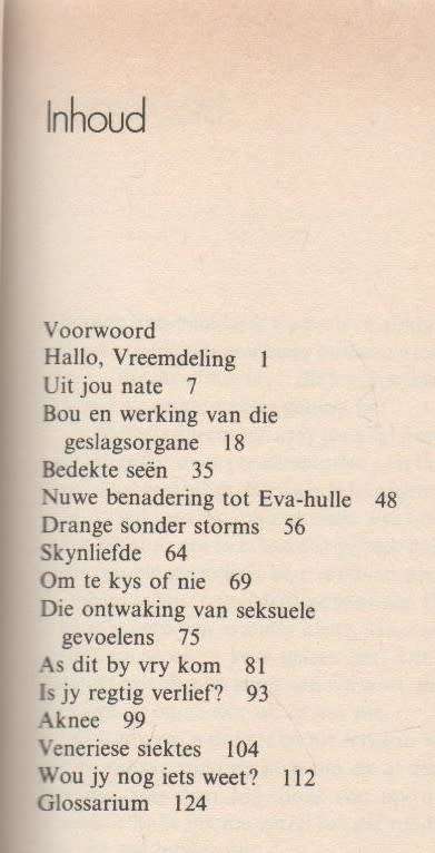 WAT SEUNS WIL WEET - DR JAN VAN ELFEN (4 DE DRUK 1989)
