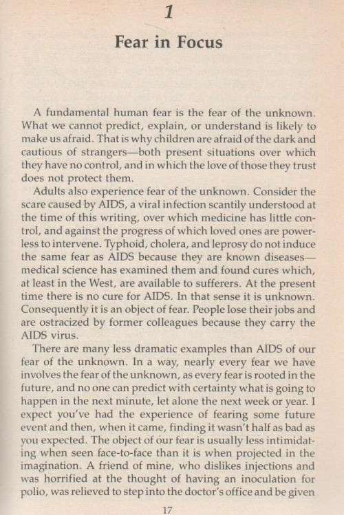 HOW TO WIN OVER FEAR, A PRACTICAL FORMULA FOR SUCCESSFUL LIVING  - JOHN HAGGAI (1987)
