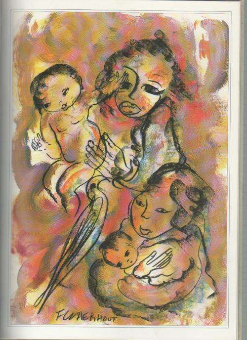 XOLI AND THE CHRISTMAS FATHER - LYNN CHILD AND ILLUSTRATED BY FRANS CLAERHOUT (1 ST EDT 1994)