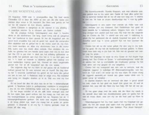 OASE IN `N KANKERWOESTYN - DAVINE (1 STE UITGAWE 2006)