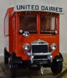 CORGI CABOVER MILK TRUCK D67/1 - LIMITED EDITION, MADE IN ENGLAND