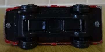 CORGI JUNIORS LEYLAND TERRIER RED DELIVERY TRUCK , MADE IN ENGLAND IN THE 1970`S