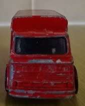 CORGI JUNIORS LEYLAND TERRIER RED DELIVERY TRUCK , MADE IN ENGLAND IN THE 1970`S