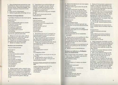 GEREGTE MET SOUSE , VLEISGEREGTE - BETSIE ROOD (1 STE DRUK 1974)