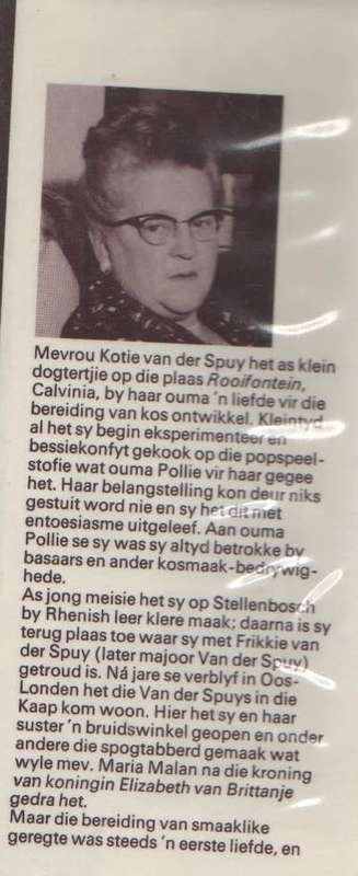 GEREGTE VIR DIE AAND - KOTIE VAN DER SPUY (1 STE UITGAWE 1976)