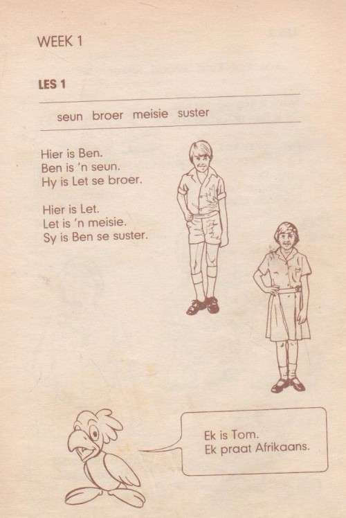 ALABAMA REEKS AFRIKAANS VIR STANDERD 2, LEESBOEK - J W LOURENS (31 STE DRUK 1995)