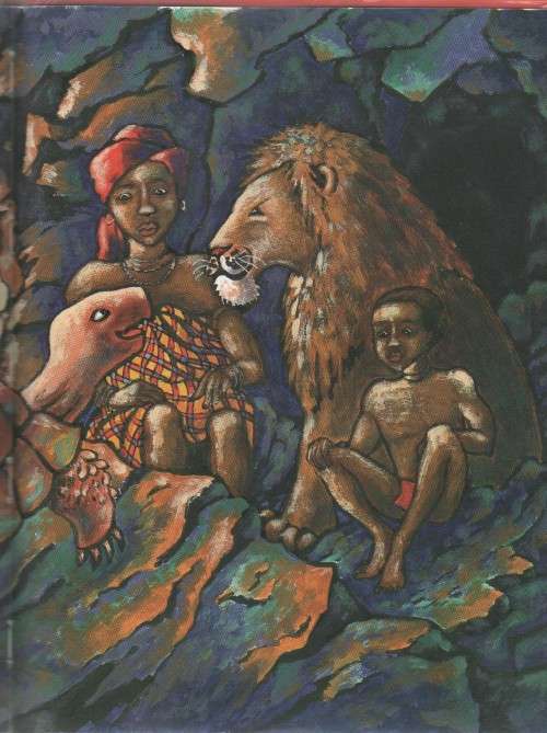 MBALI AND LION - THOMAS A NEVIN (1996)