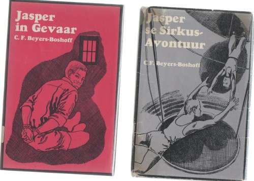 VOLLEDIGE REEKS HARDEBAND JASPER BOEKE - C F BEYERS-BOSHOFF (Reserved)