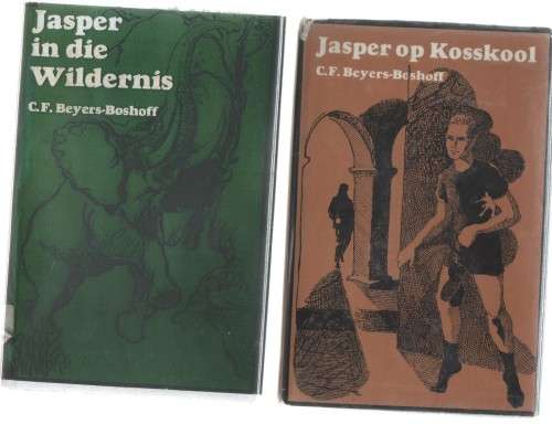VOLLEDIGE REEKS HARDEBAND JASPER BOEKE - C F BEYERS-BOSHOFF (Reserved)