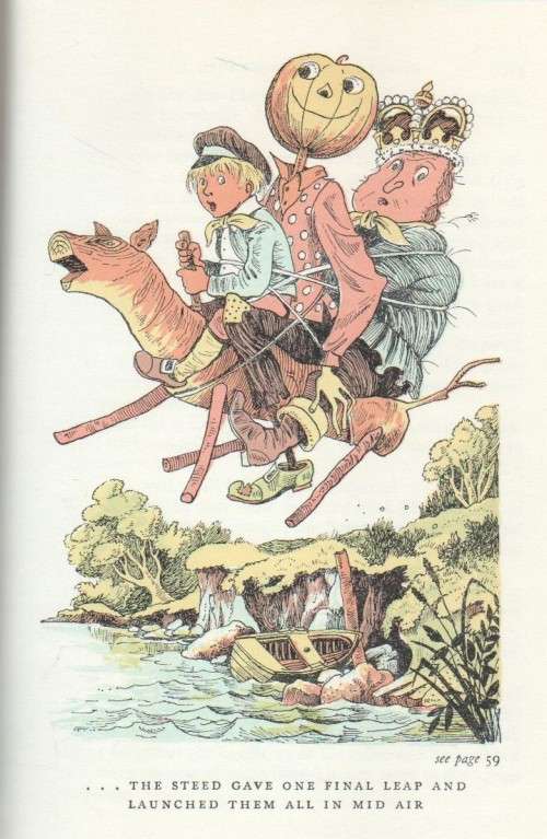 THE MARVELLOUS LAND OF OZ - L FRANK BAUM (1 ST PRINT 1969)