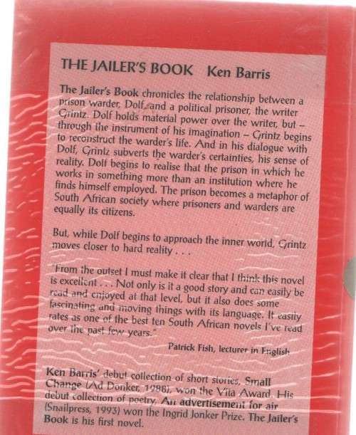 THE JAILER`S BOOK - KEN BARRIS (1996/11)