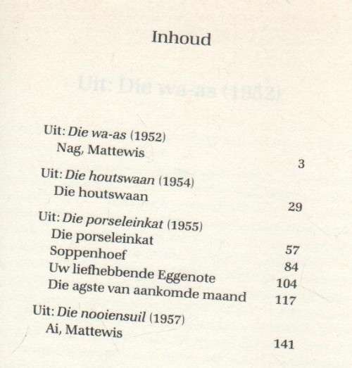 MATTEWIS EN MERAAI , DIE VROEE JARE - MIKRO (1983)
