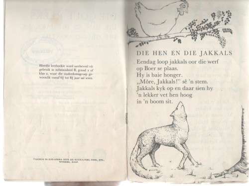 DIE HEN EN DIE JAKKALS, DIE GRONDBOONTJIE, DIE GOUE REEKS, AANVULLEND BY BOEK SES - NANCY J LAWRENCE