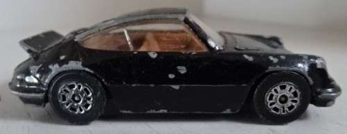 BLACK CORGI JUNIORS PORCHE CARRERA,  MADE IN GREAT BRITIAN