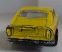 YELLOW CORGI JUNIORS DB6, 1/64 ASTON MARTIN, MADE IN ENGLAND