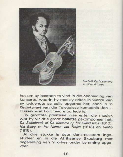 KOMPONISTE VAN SUID-AFRIKA - DR JAN BOUWS (1971)