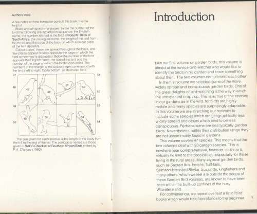 3X GARDEN BIRDS OF SOUTHERN AFRICA - PETER GINN & GEOFF MCILLERON