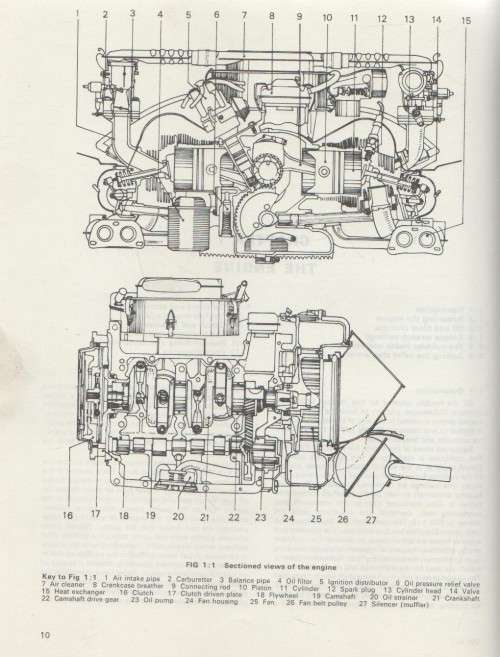 WORKSHOP MANUAL: VOLKSWAGEN 411 1968 - 72 AUTOBOOK - KENNETH BALL