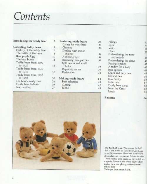 TEDDY BEARS, A COMPLETE STEP-BY-STEP GUIDE - HARALD NADOLNY & YVONNE THALHEIM (1993)