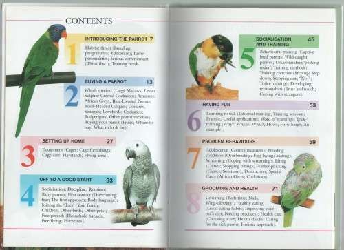 PARROT TRAINING AND BEHAVIOUR - ANNETTE DE SAULLES (1 ST PUBLISHED 2002)