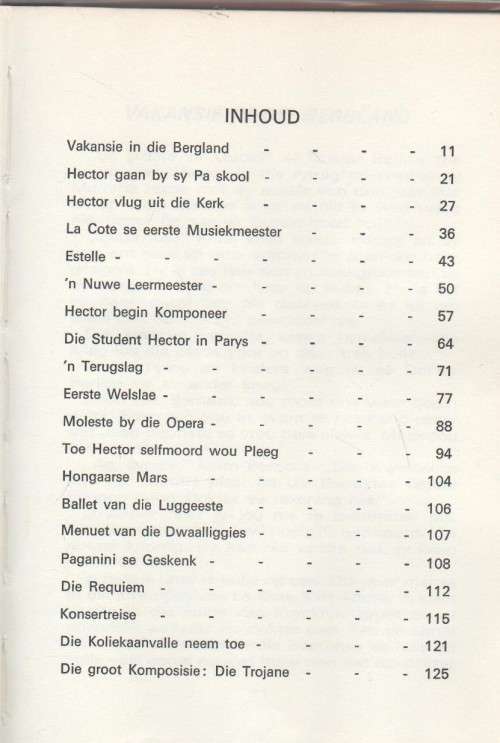 MY GROOTMEESTERS: HECTOR BERLIOZ - ANNA S DU RAAN (1969)
