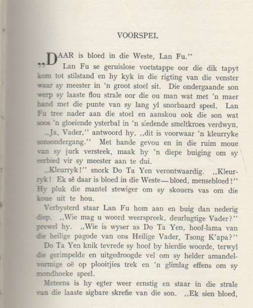 BLOED IN DIE WESTE, `N SPANNINGSVERHAAL - COR DIRKS (1950)