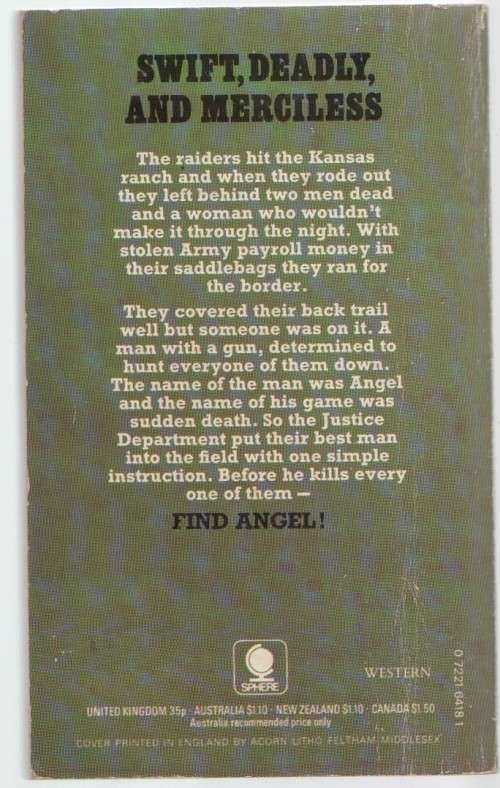 FIND ANGEL - FREDERICK H CHRISTIAN (1974) WESTERN
