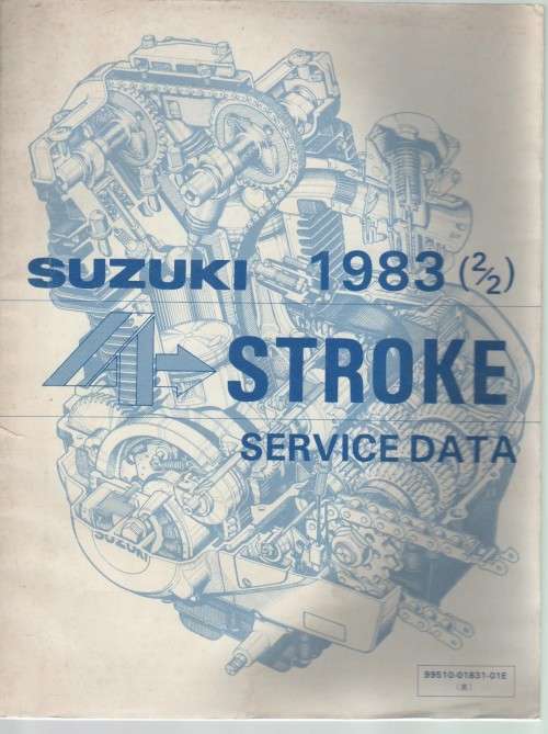 SUZUKI 1983(2/2) STROKE SERVICE DATA