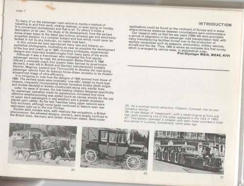 PASSENGER VEHICLES 1893 -1940 - OLYSLAGER AUTO LIBRARY - DENIS N MILLER  (1973)