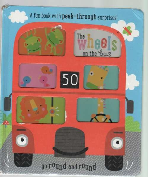 A FUN BOOK WITH PEEK-THROUGH SURPISES!  - JANE HORNE (2017)